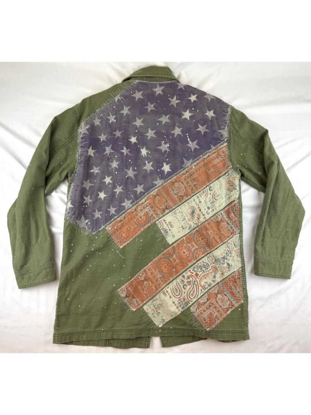 We The Free - Free People Spruce Military Shirt Jacket - Moss - Size Small - Picture 5 of 10
